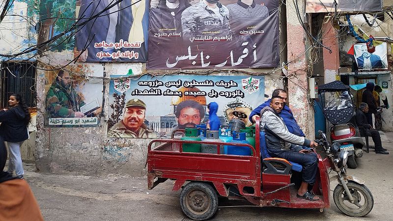 "La gente morirá en Gaza antes de irse al exilio", visitamos el campo de refugiados palestinos de Sabra y Shatila en Líbano