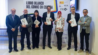 Cultura anuncia ayudas para los autores de cmic durante la presentacin del 'Libro Blanco' del sector