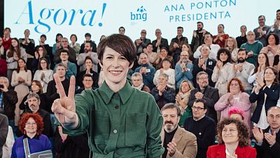 Ana Pontn, candidata del BNG a la Presidencia de la Xunta