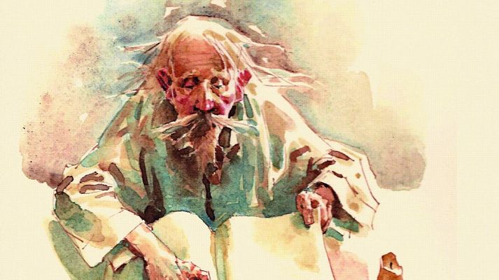 Detalle de la portada de 'Don Quijote', de Leopoldo S�nchez