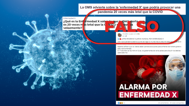 La 'enfermedad X' no existe, es un escenario hipottico