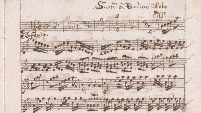 Estreno mundial de la 'Sonata para viol�n' RV 829 de Vivaldi en Radio Cl�sica