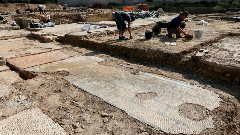 Descubren una "pequeña Pompeya" en el sur de Francia