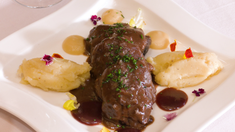 Receta de carrilleras de cerdo ibérico al vino tinto