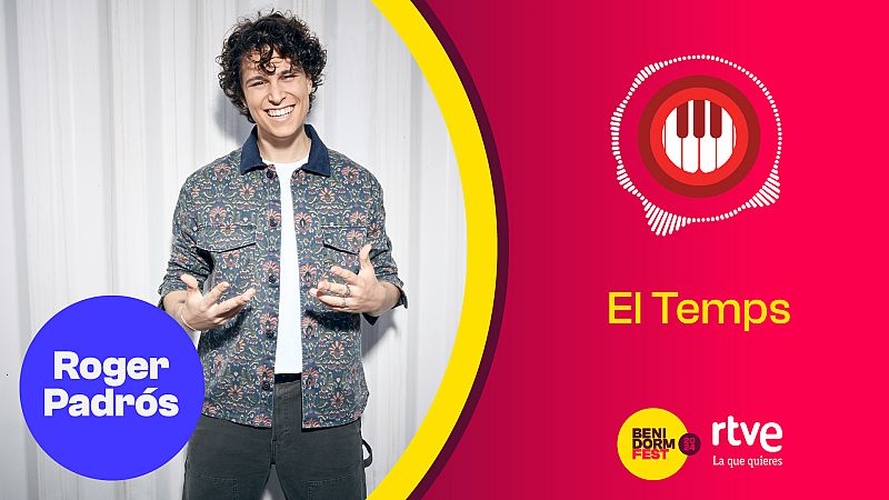 Roger Padrós, candidat al Benidorm Fest 2024, sobre el tema en català 'El Temps': "Em representa"