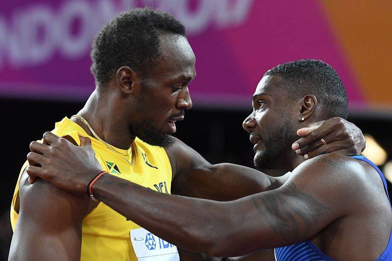 Gatlin: "Bolt me ha dicho que no merezco los abucheos, le doy las gracias por inspirarme"