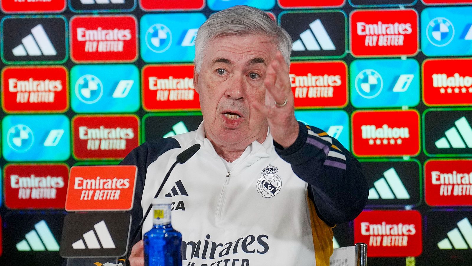 Ancelotti: "La Liga no está adulterada, eso es desviar el tiro" - Fútbol | Ver