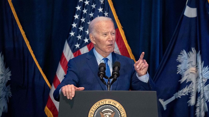 Biden promete "cerrar la frontera" con México si el Congreso lo autoriza