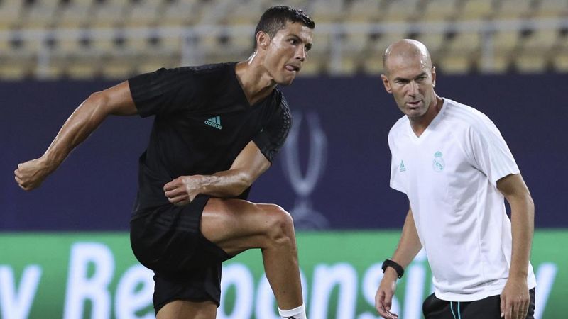 Zidane ve a Cristiano listo "para jugar" ante el United