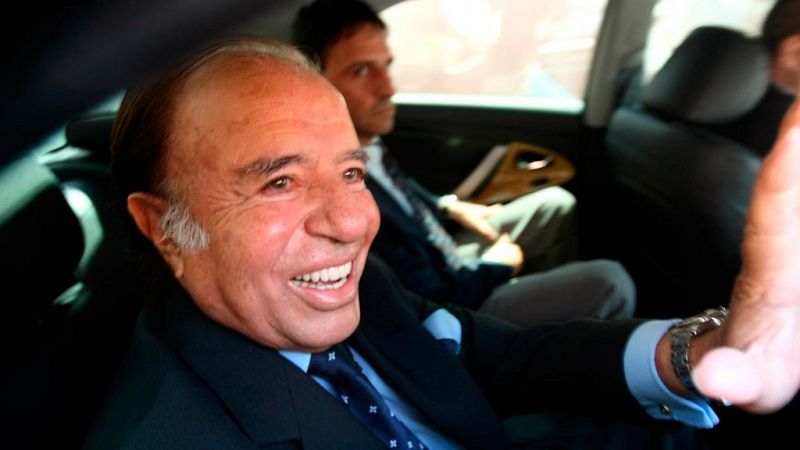 El expresidente argentino Menem no podrá presentarse al Senado en las elecciones primarias