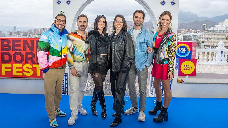 Los presentadores del Benidorm Fest 2024: "En las galas va a haber muchas sorpresas y un gran nivel"