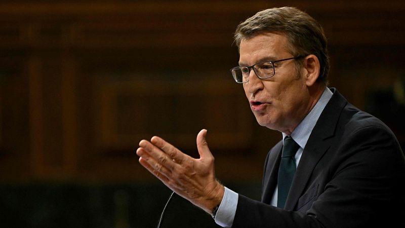Feijóo cree que el Gobierno no cedió ante Junts para no llevar a su reunión en Bruselas una amnistía "aún más obscena"