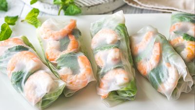 Rollitos vietnamitas caseros, sin frer y listos en minutos: descubre la receta!