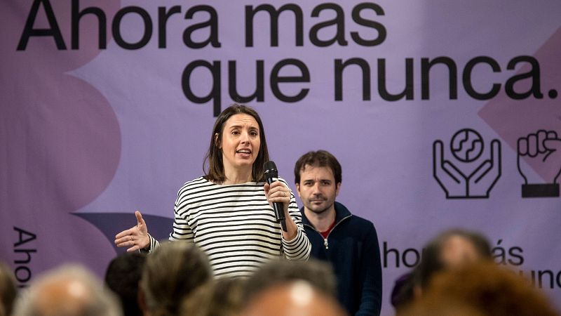 Las bases de Podemos confirman a Irene Montero como candidata a las elecciones europeas