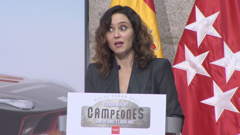 Isabel Díaz Ayuso deja caer que Madrid "está" trabajando en albergar unos Juegos Olímpicos