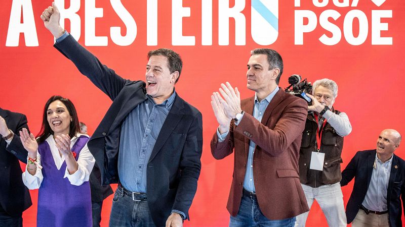 Sánchez carga contra Feijóo en campaña y avisa que "solo" la papeleta del PSOE permitirá el "cambio" en Galicia