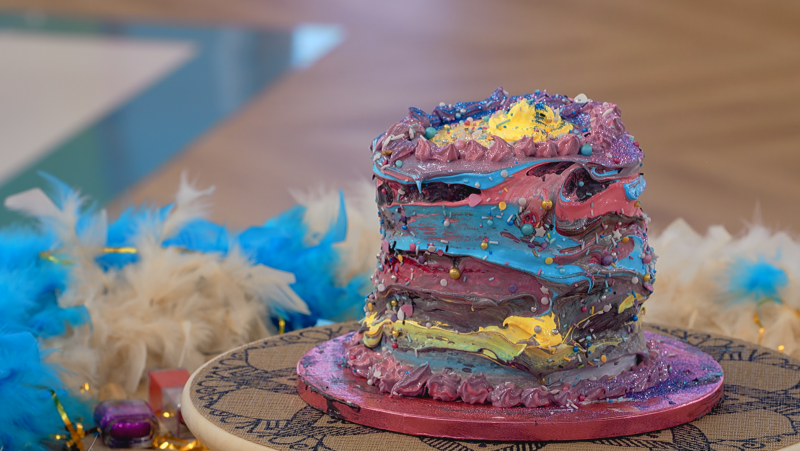 Receta de la tarta Drag de chocolate con lim�n y jengibre de Blas Cant� en 'Bake Off'