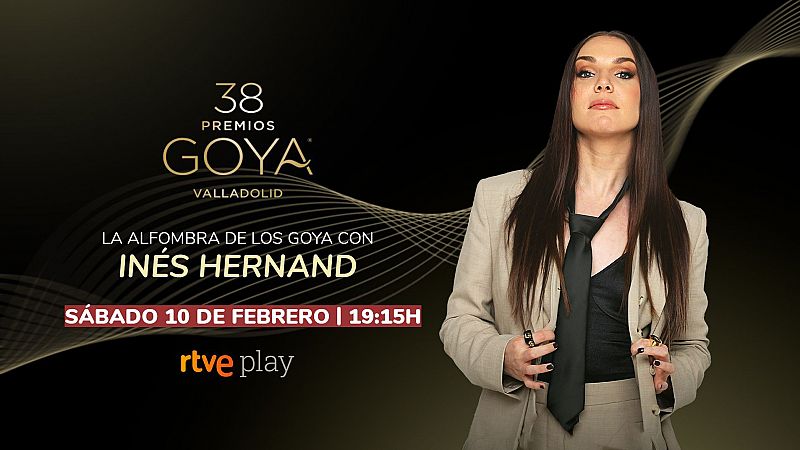 Premios Goya 2024: Horario y dónde ver la alfombra roja con Inés Hernand