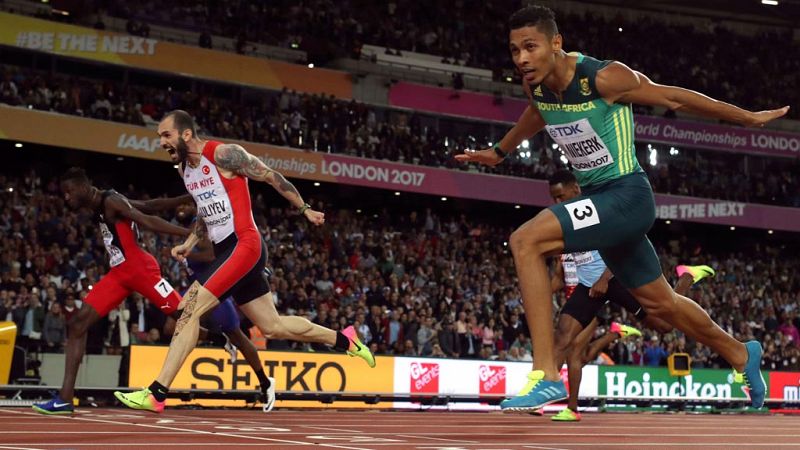 Guliyev da la sorpresa en los 200m frente a Van Niekerk