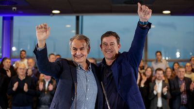 Mitin del candidato socialista Ramn Gmez Besteiro en A Corua