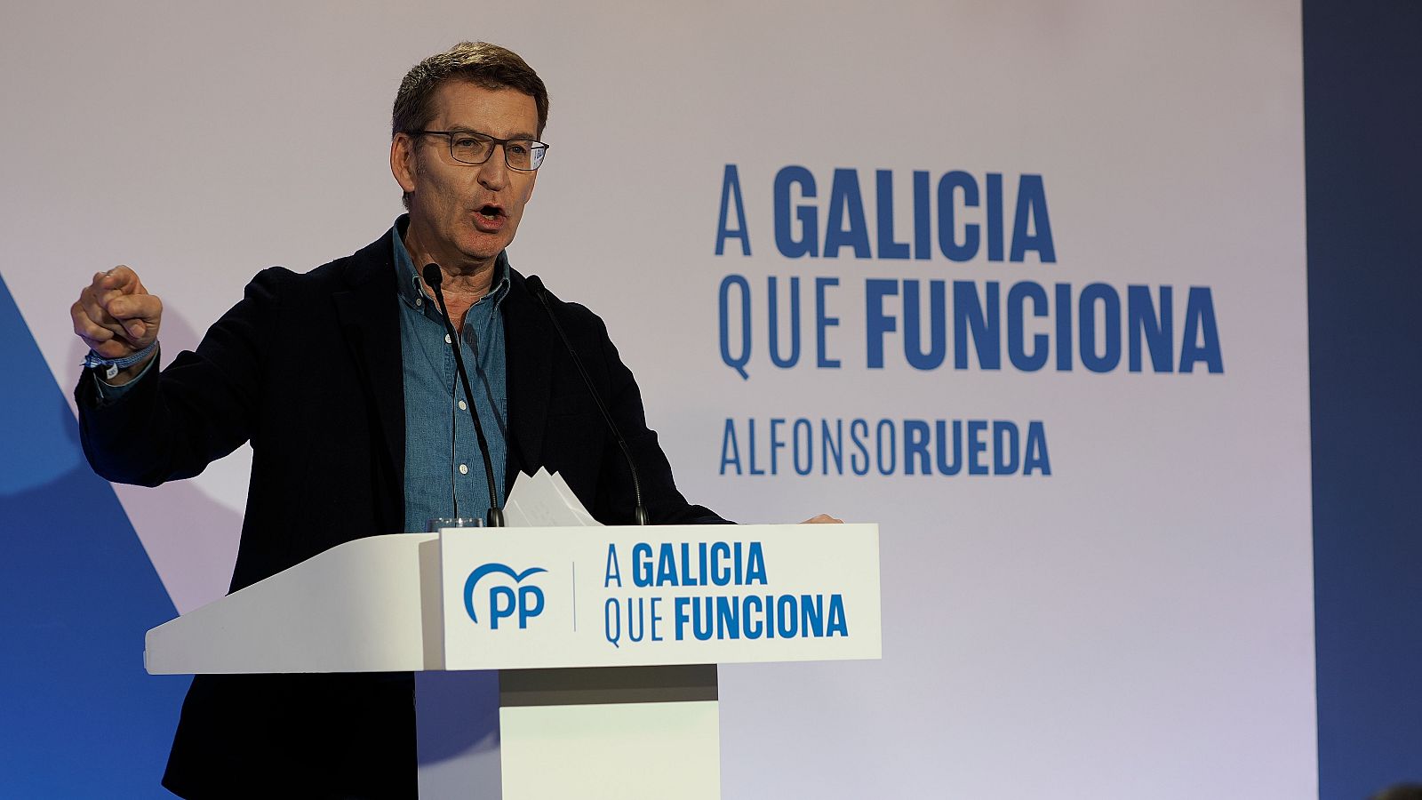 Feijóo dice que tardó "menos de 48 horas" en rechazar la amnistía | Ver