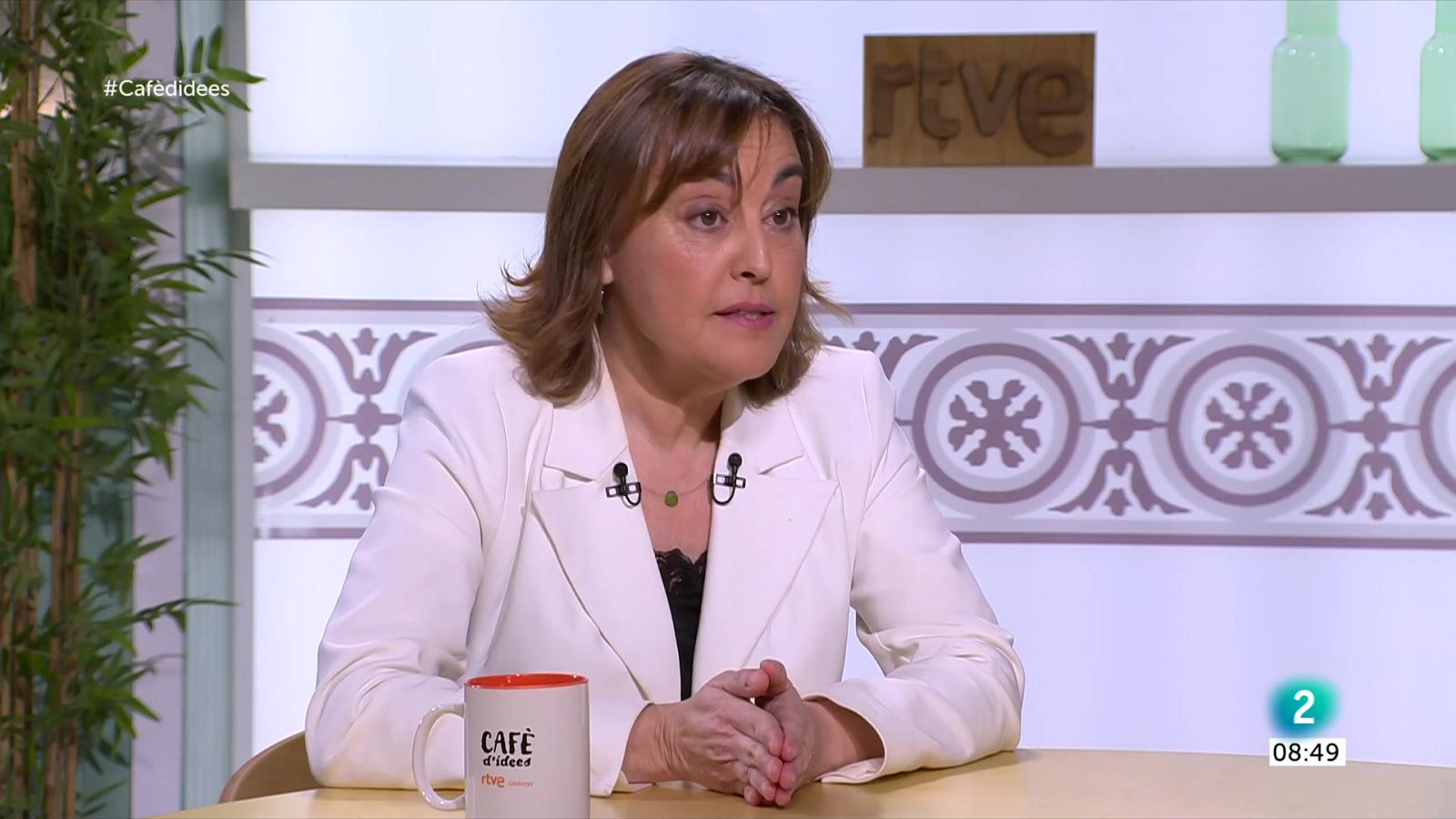 Sílvia Paneque: "El text de la llei d'amnistia s'ha de mantenir" - Cafè d'idees | Veure