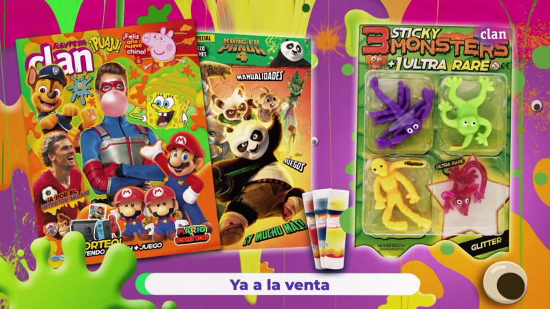 Nueva revista Clan...¡pegajosa y más divertida que nunca!