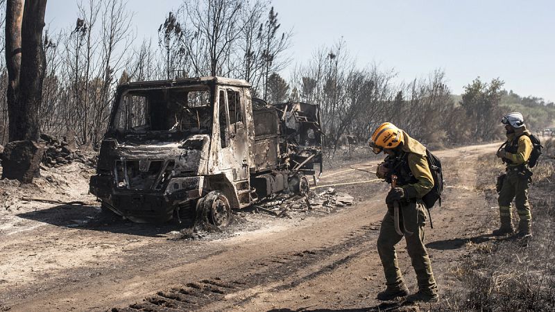 Detenidos tres sospechosos de provocar cuarenta incendios en Galicia