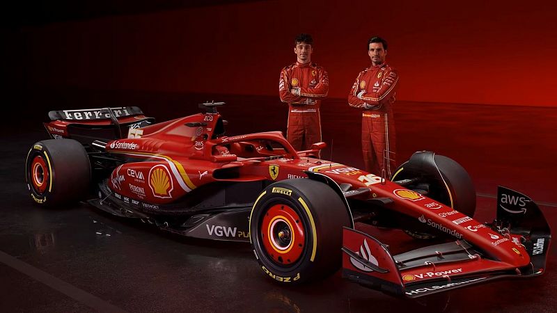 Ferrari presenta el SF-24, el nuevo coche de Carlos Sainz