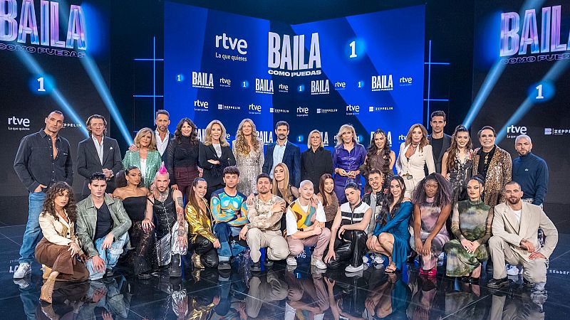 RTVE presenta 'Baila como puedas': 16 concursantes profesionales instruyen a ocho celebrities
