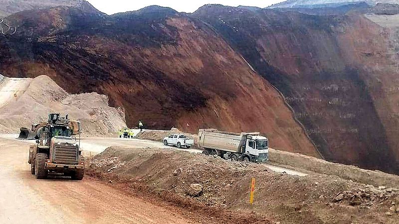 Al menos nueve trabajadores sepultados en un derrumbe en una mina de oro en Turquía