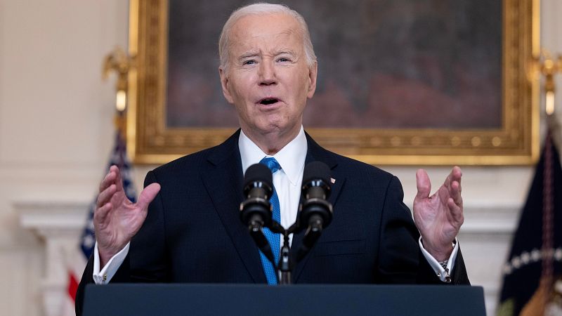 Biden tacha de "estpido" y "vergonzoso" el comentario de Trump sobre la OTAN