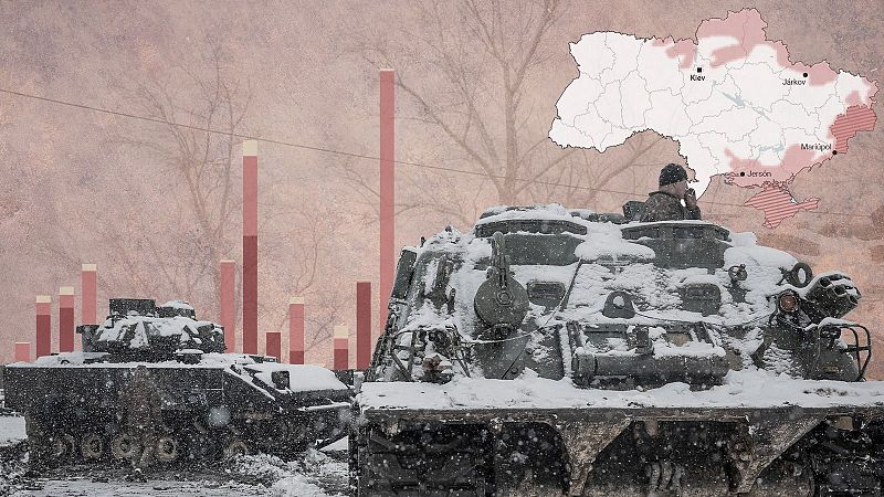 Guerra en Ucrania, año II: de la guerra relámpago a la congelación de los frentes