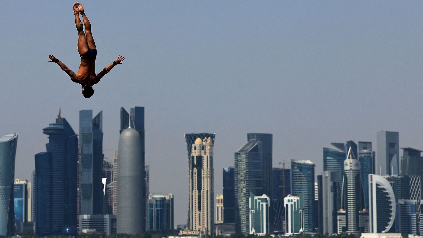 Mundial Doha 2024: Carlos Gimeno, 7º en saltos desde 27 metros - Natación | Ver