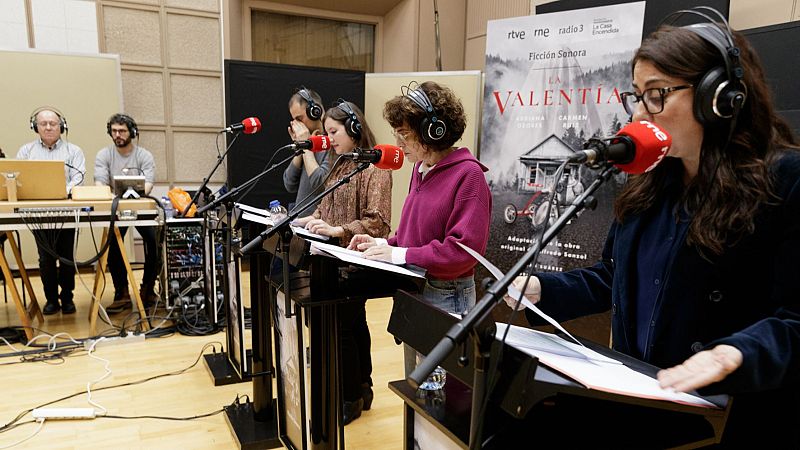 RNE transforma 'La valentía', una obra de Alfredo Sanzol, en una ficción sonora en su estreno en la Casa Encendida