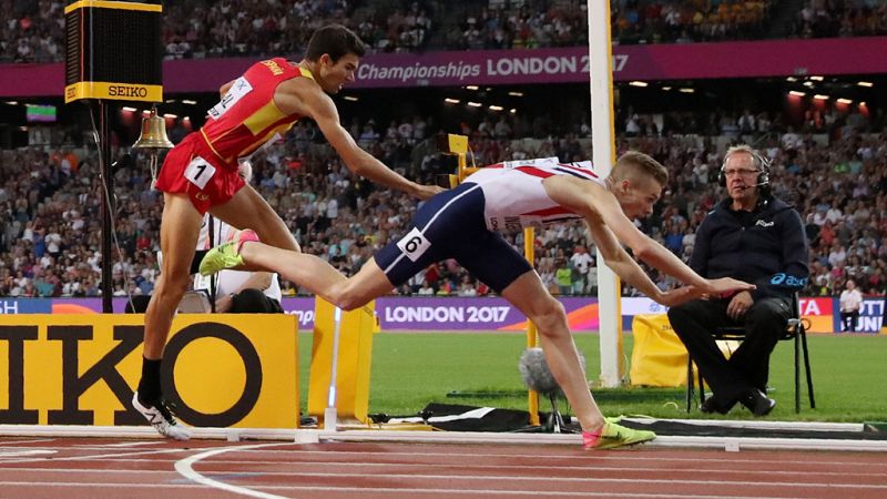 Mechaal, cuarto en la final de 1.500 y mejor español del Mundial