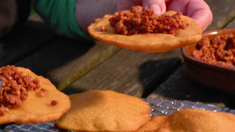 Receta de tortos asturianos con picadillo