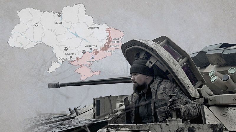 Los mapas de la semana 104ª de la guerra en Ucrania