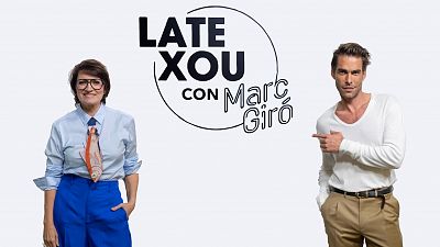 Silvia Abril y Jon Kortajarena, en 'Late Xou con Marc Gir'