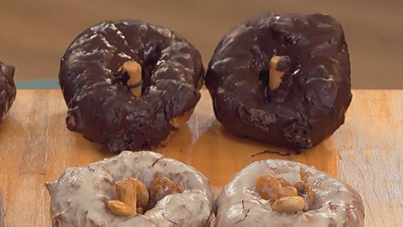 Receta de las rosquillas insumisas de chocolate y cúrcuma en 'Bake Off'