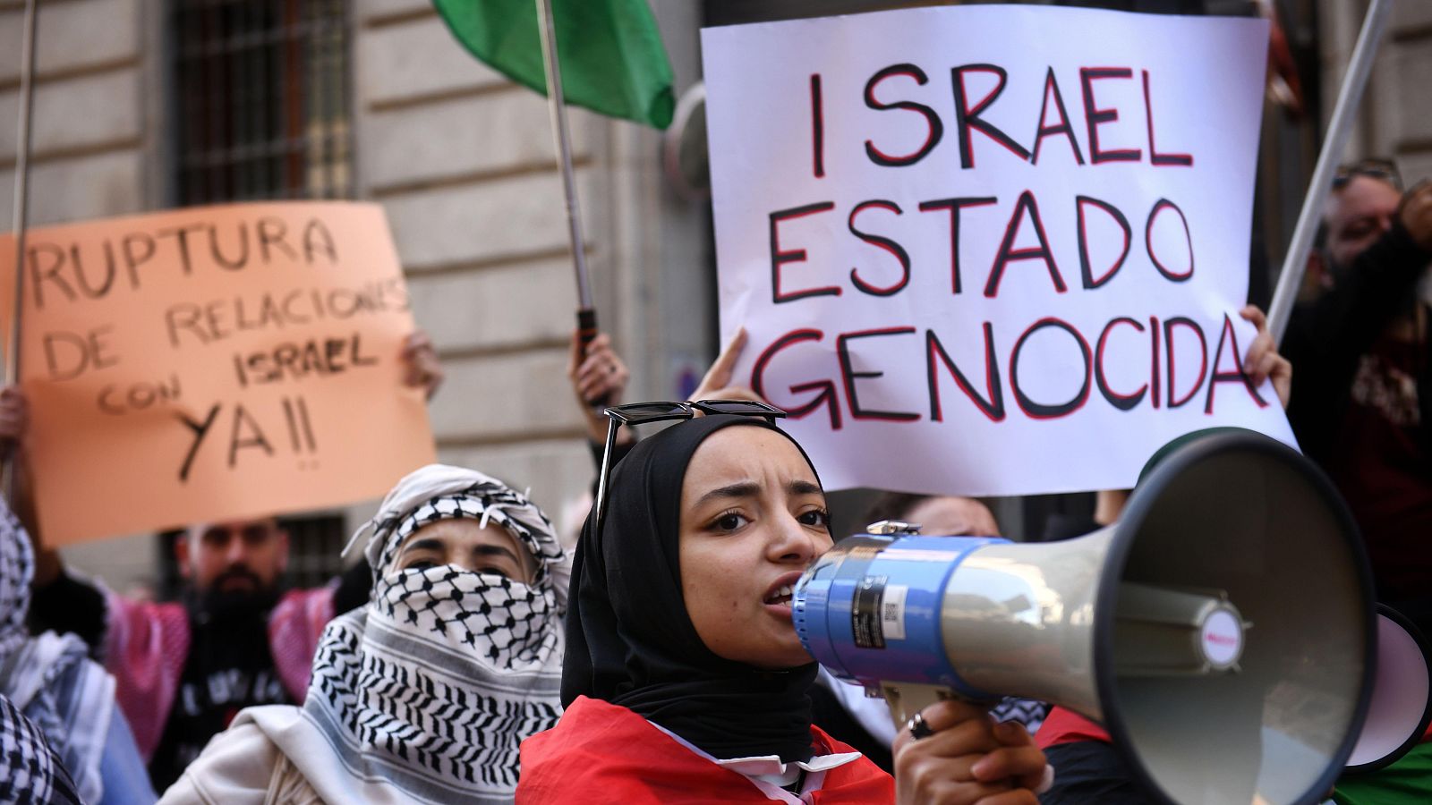 Una marcha en Madrid pide el fin de la guerra en Gaza | Ver