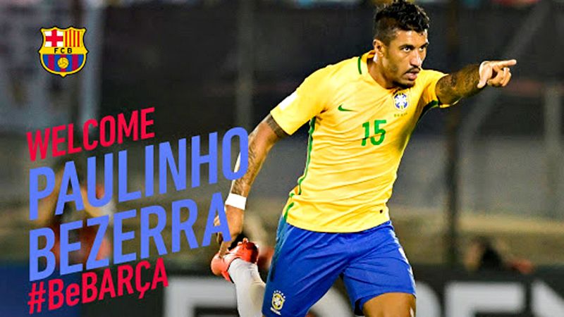 El Barça ficha al brasileño Paulinho, de la liga china, por 40 millones