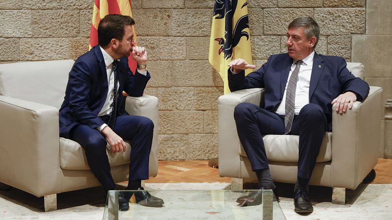 Aragonès confia poder aprovar aviat la llei d'amnistia