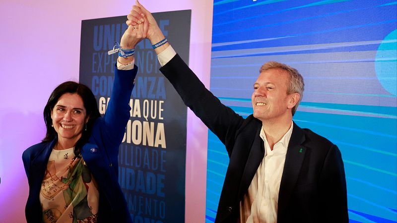 Rueda reivindica que su victoria en Galicia le manda "un mensaje" a Espaa: "Aqu no queremos chantajes"