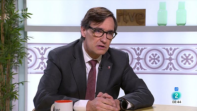 Salvador Illa: "La voluntat s una amnistia que inclogui a tothom"