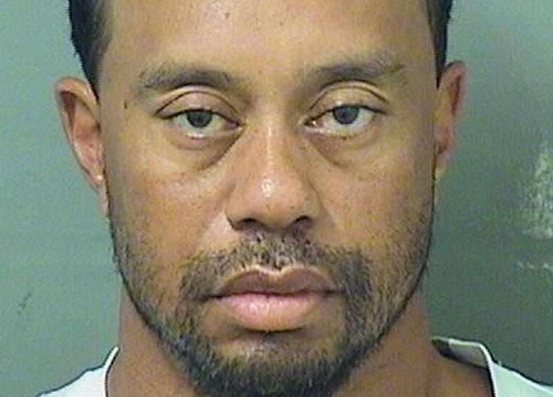 Los resultados toxicológicos confirman que Tiger Woods consumió 5 medicamentos cuando fue detenido