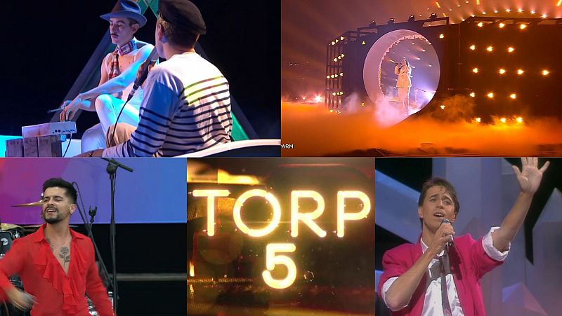TORP 5 mejores hits de Eurovisin segn 'Cachitos'