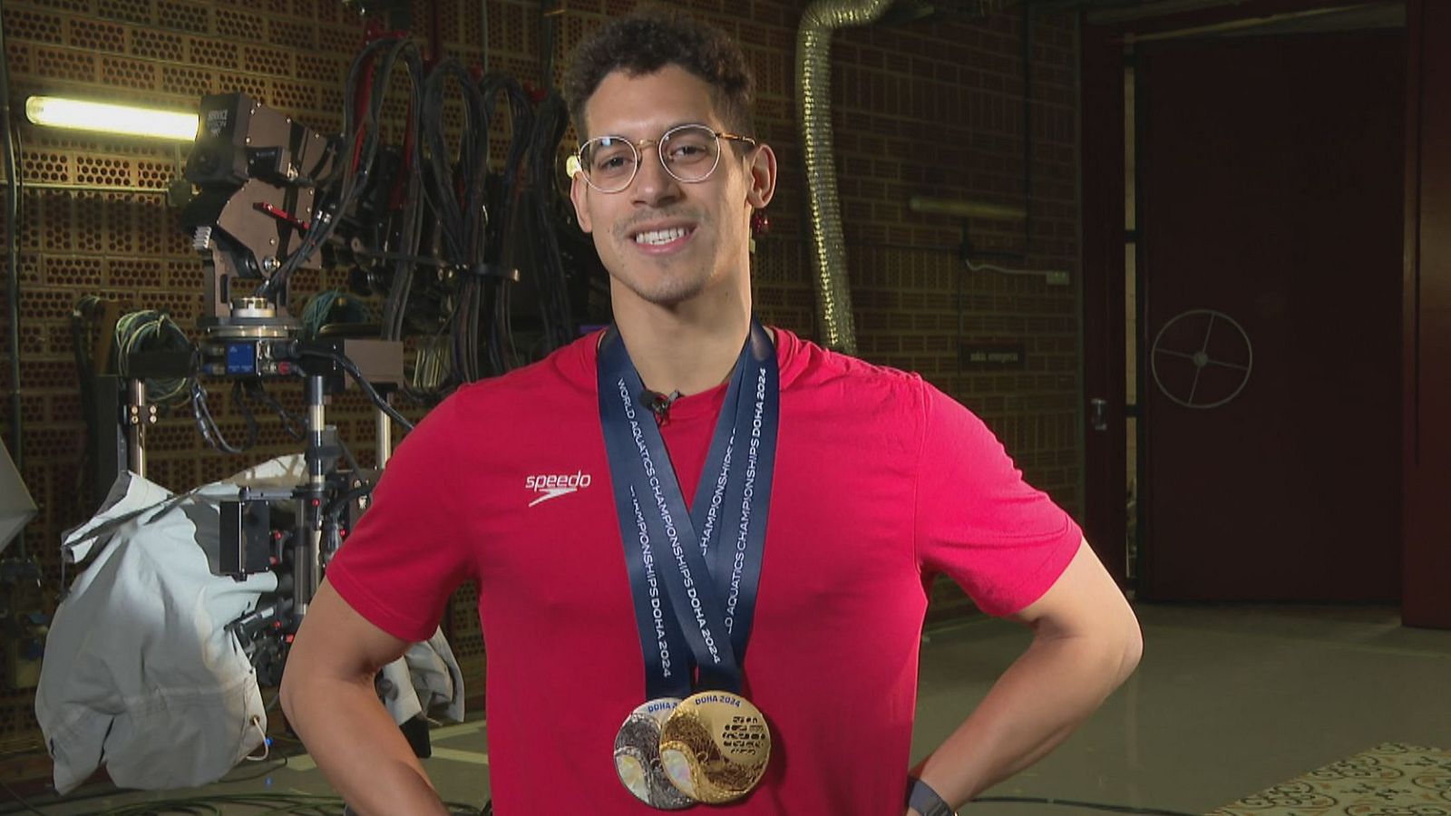 Hugo González, en RTVE: "Estas medallas eran un sueño y lo hicimos realidad" - Natación | Ver