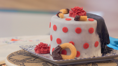 Receta de la tarta de Ana Boyer inspirada en la fiesta madrile�a de San Isidro en 'Bake Off?'
