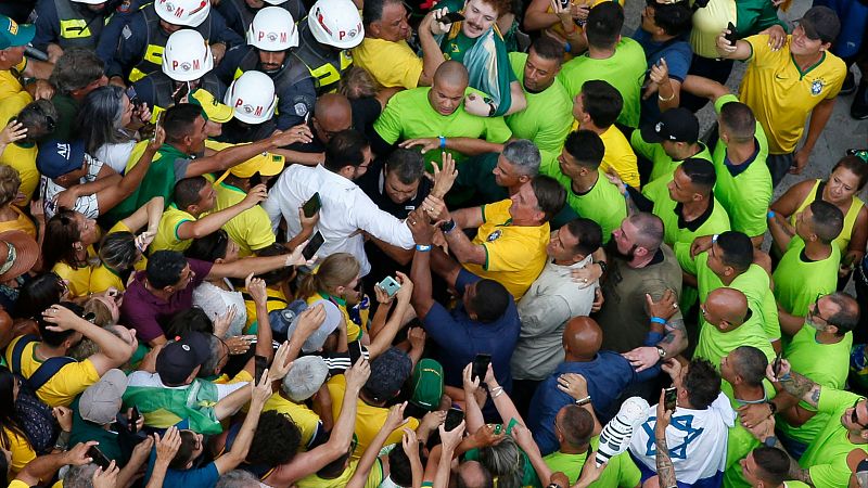 Bolsonaro reúne a miles de seguidores en Sao Paulo en medio de las investigaciones por golpismo